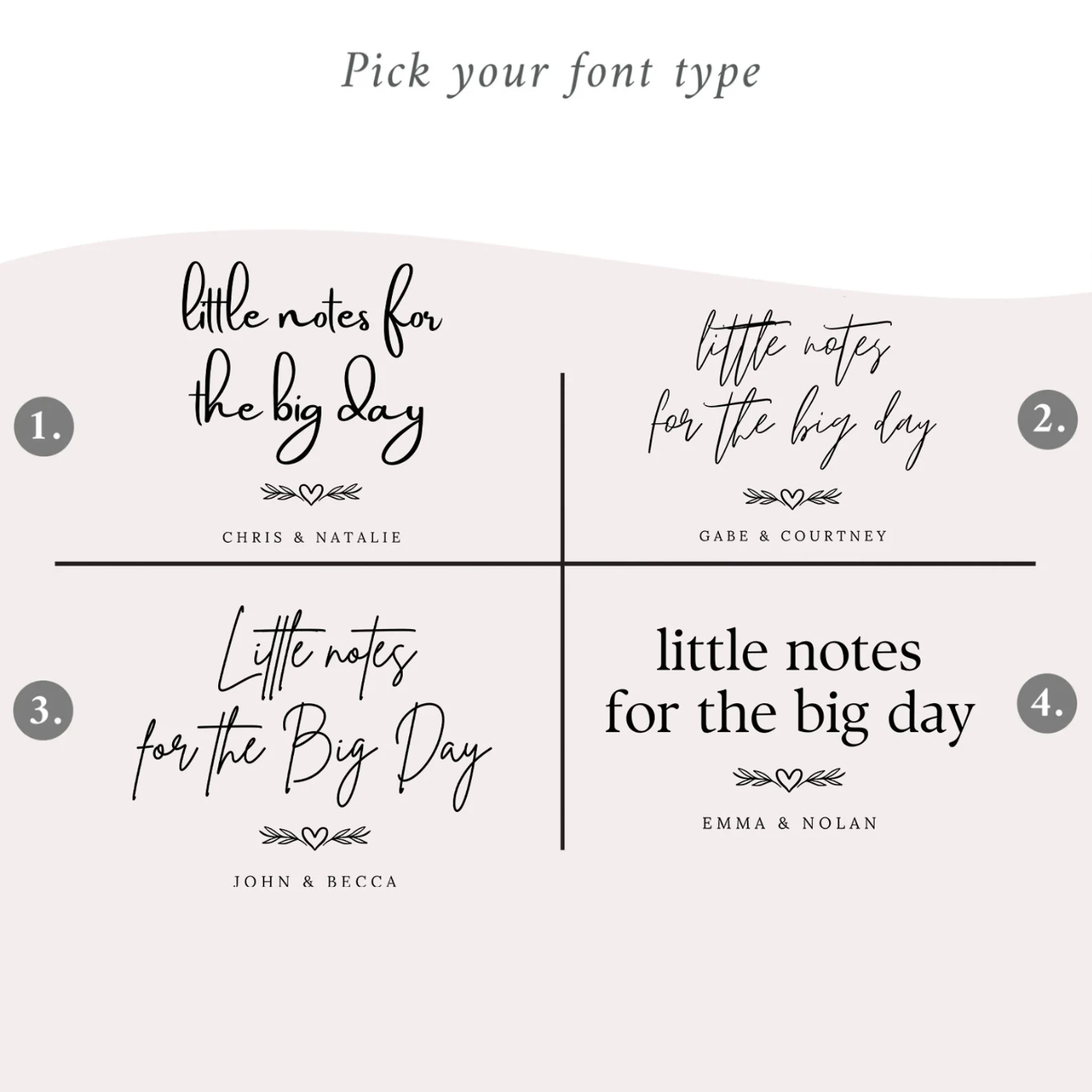 Little Notes for the Big Day Journal