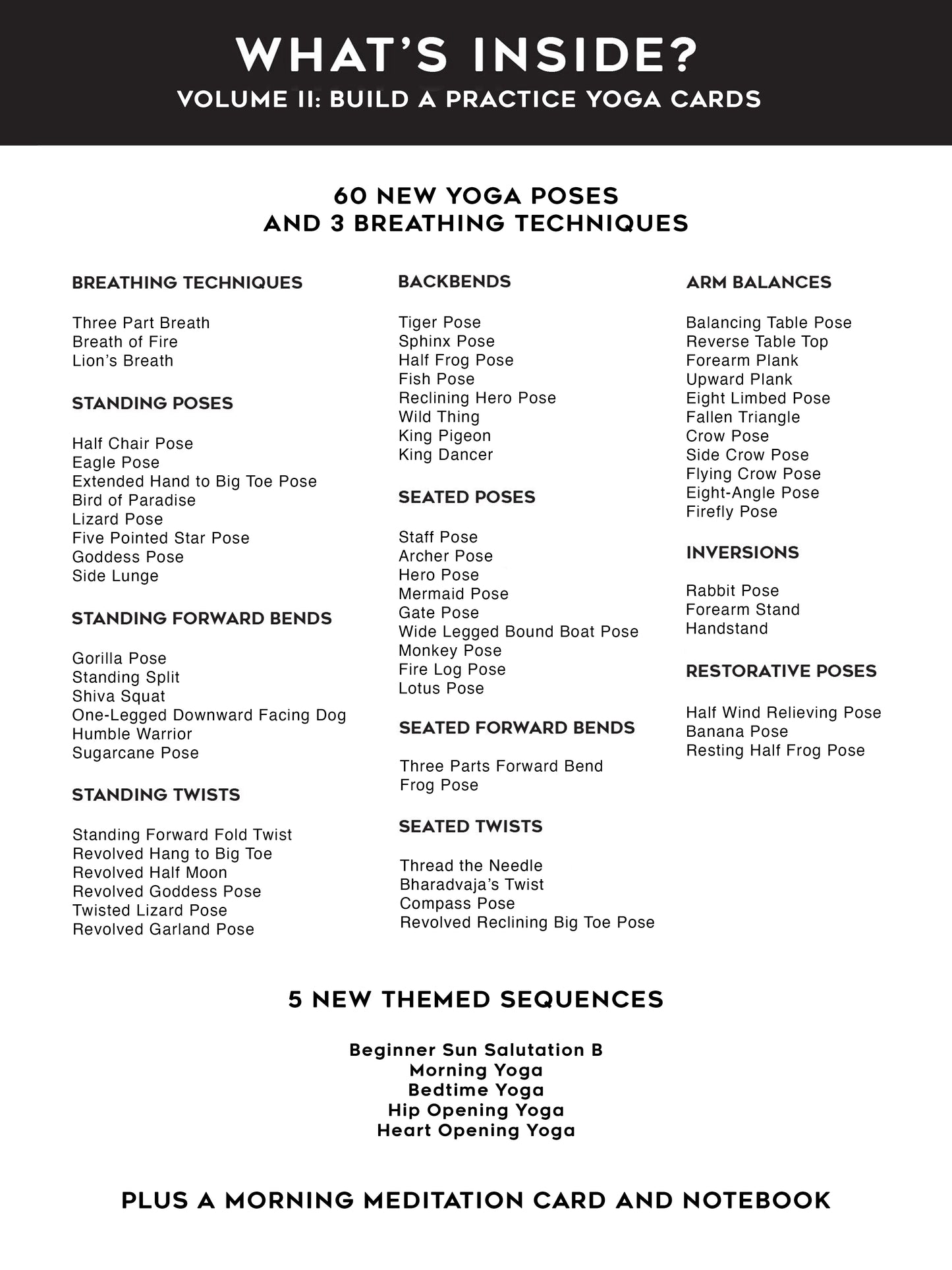 Yoga Cards & Yoga Cards Volume II Bundle
