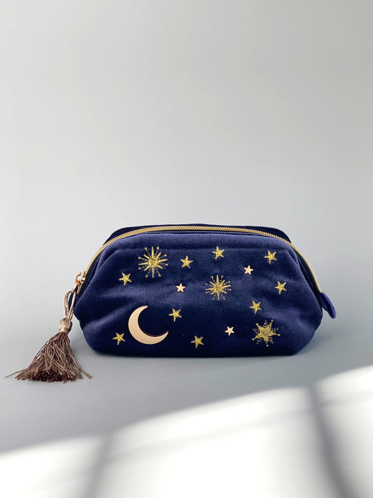 Moon Velvet Pouch