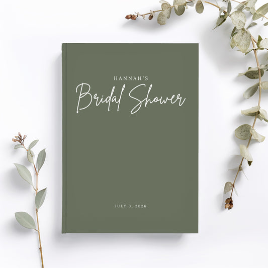 Bridal Shower Guest Book